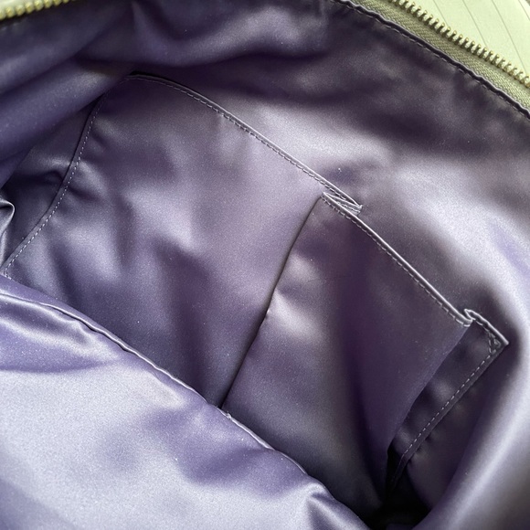 EEUC COACH pleated Leather Should Bag • AUTHENTIC - Picture 8 of 9